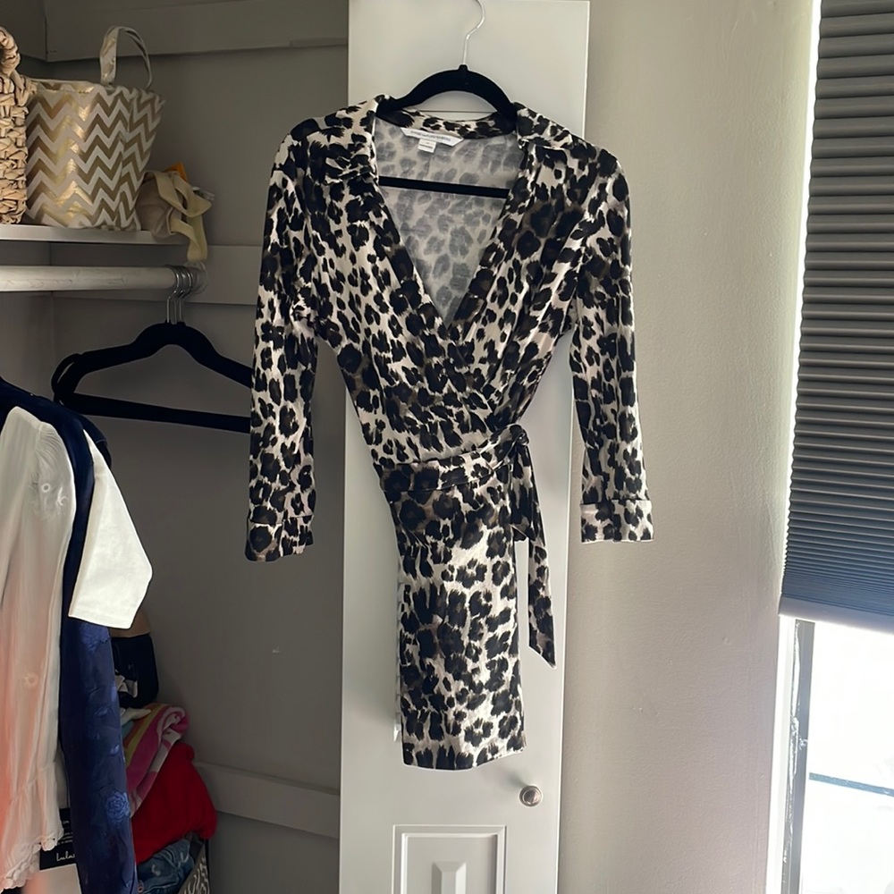 Size 10 Cheetah Diane Von Furtensberg Romper